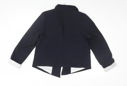 Womens UK Size 12 Dorothy Perkins Black Basic Jacket