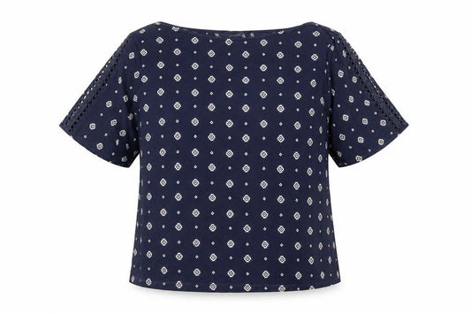 Womens UK Size 18 Marks and Spencer Multicoloured Basic Blouse