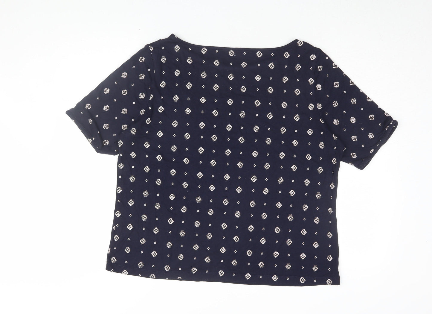 Womens UK Size 18 Marks and Spencer Multicoloured Basic Blouse