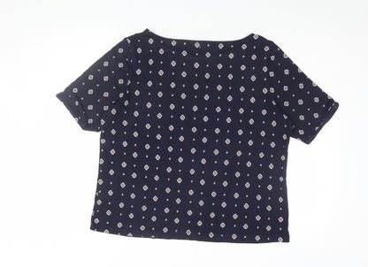 Womens UK Size 18 Marks and Spencer Multicoloured Basic Blouse