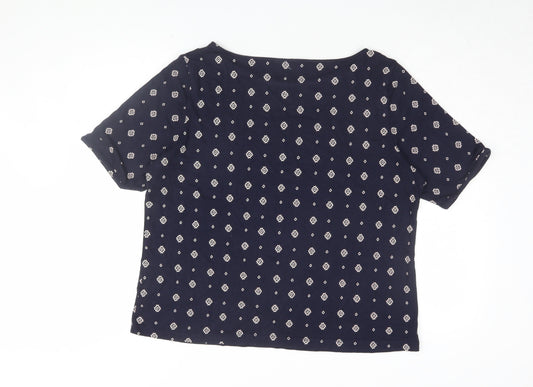 Womens UK Size 18 Marks and Spencer Multicoloured Basic Blouse