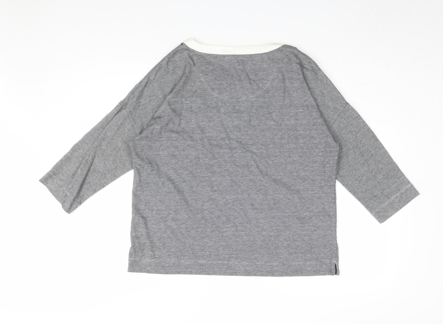 Womens UK Size 14/16 TIGI Grey Basic T-Shirt