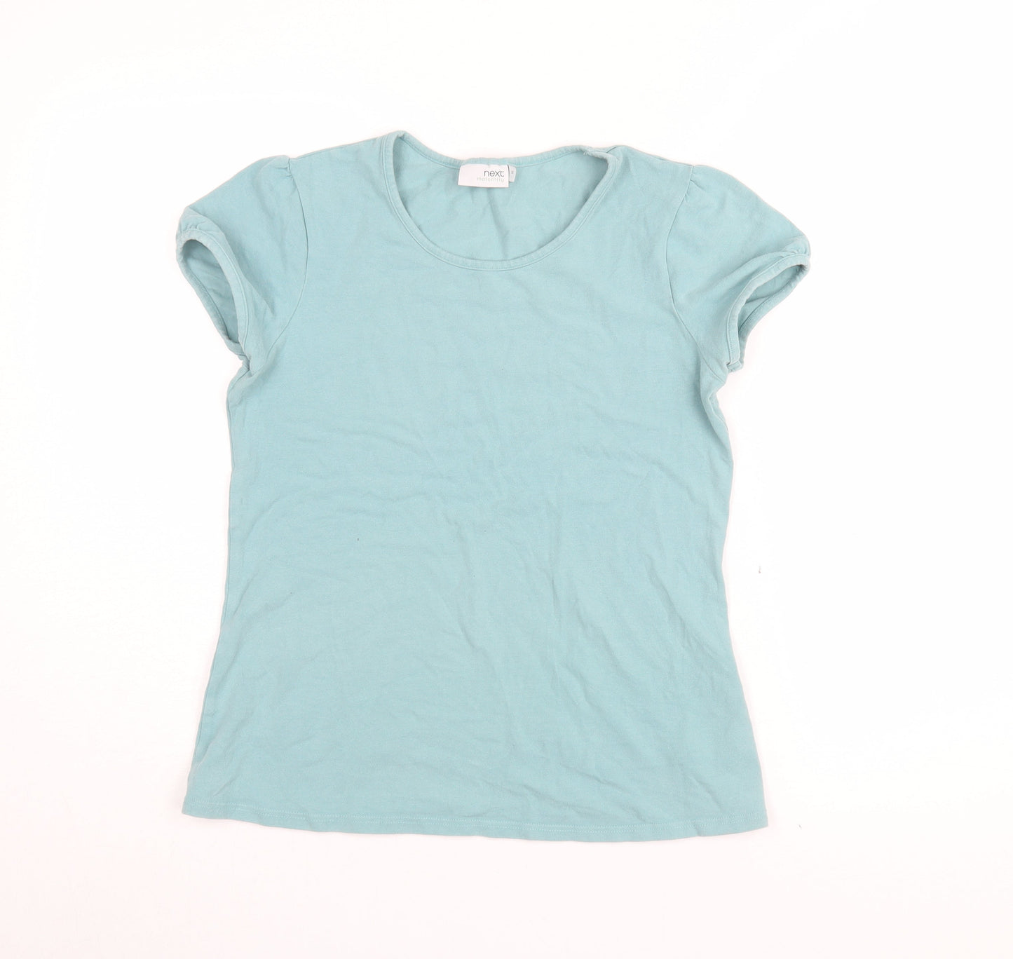 Womens UK Size 10 NEXT Blue Basic T-Shirt