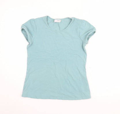 Womens UK Size 10 NEXT Blue Basic T-Shirt