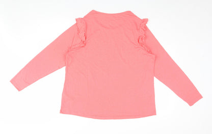 Womens UK Size 18 Capsule Pink Basic Blouse