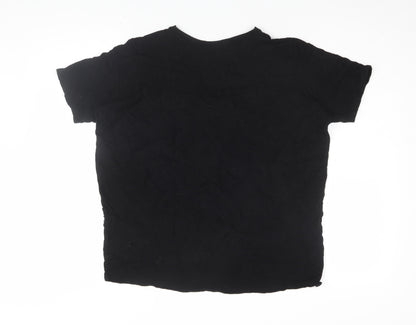 Womens UK Size L Zara Black  T-Shirt