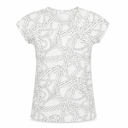 Womens UK Size M Zara White Basic T-Shirt