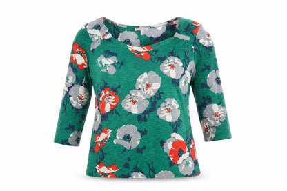 Womens UK Size 14 Marks and Spencer Green Basic Blouse