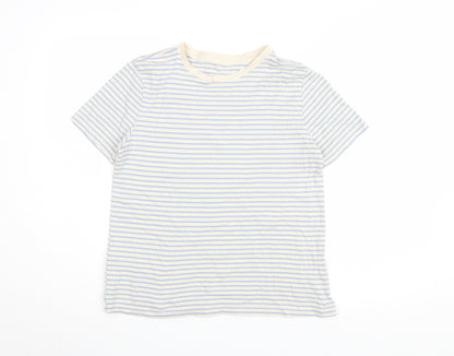 Womens UK Size M MNG Multicoloured Ringer T-Shirt