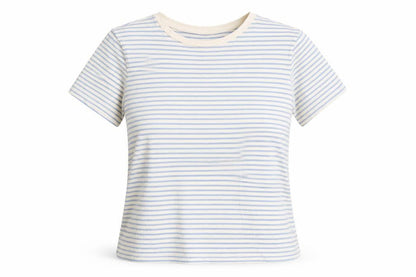 Womens UK Size M MNG Multicoloured Ringer T-Shirt