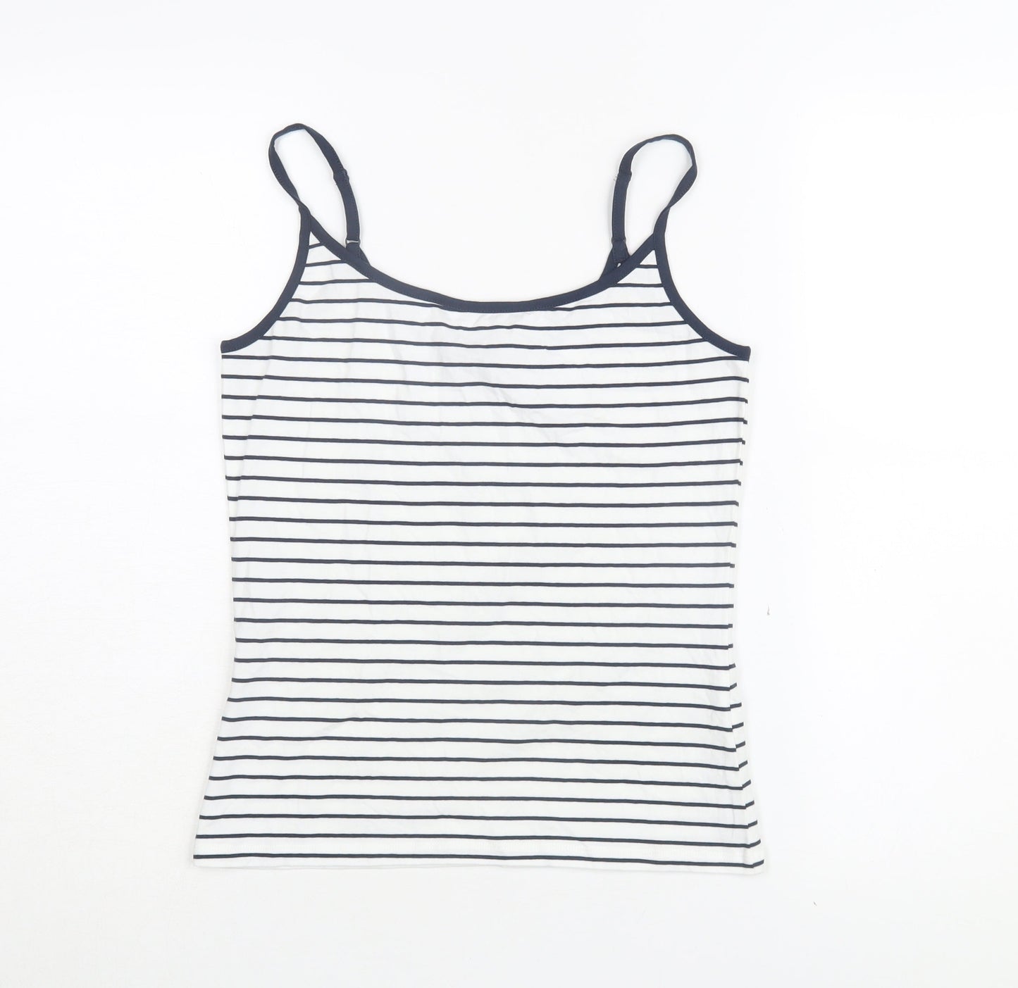Womens UK Size 8 Marks and Spencer White Camisole Tank