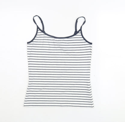 Womens UK Size 8 Marks and Spencer White Camisole Tank