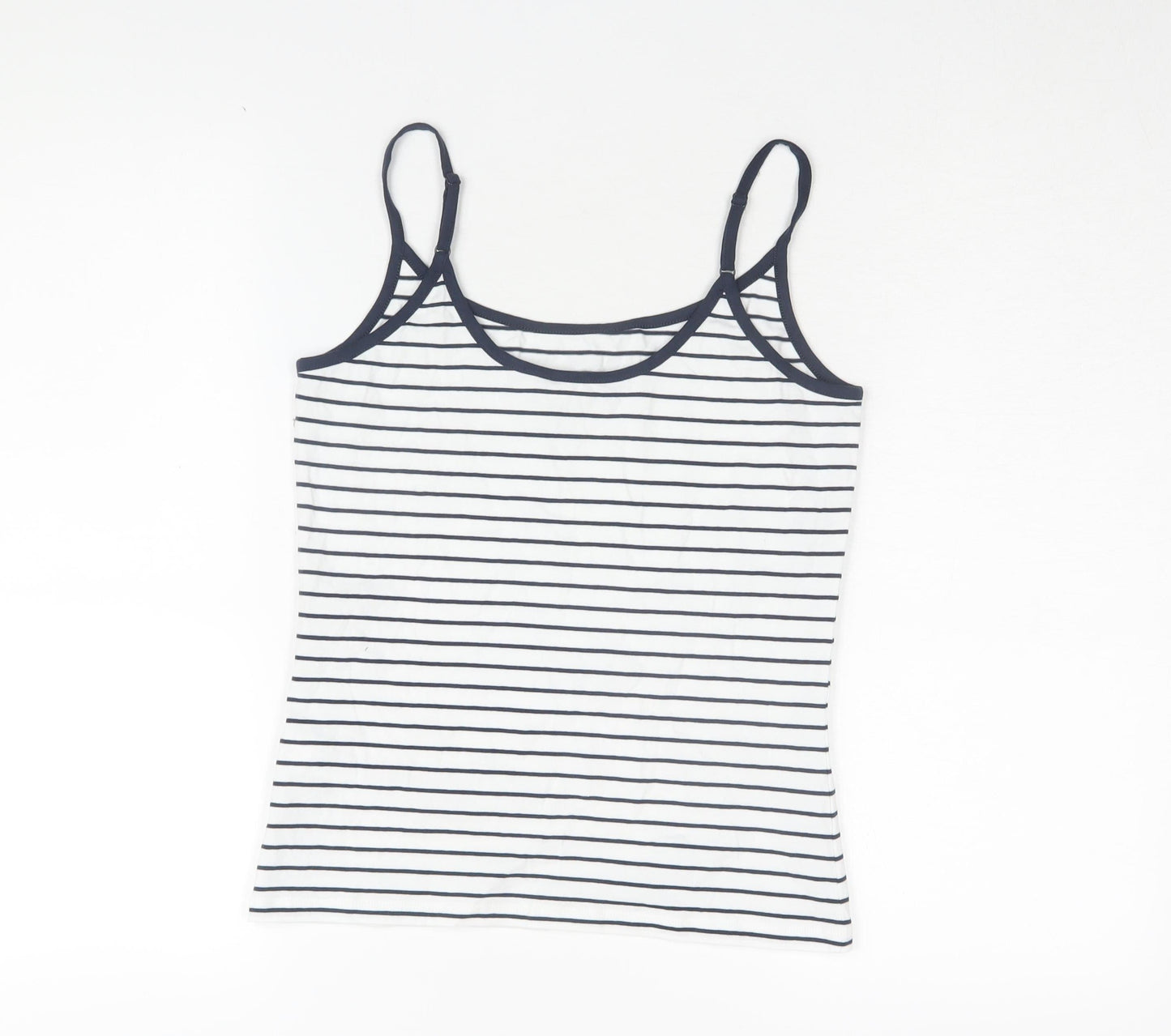 Womens UK Size 8 Marks and Spencer White Camisole Tank