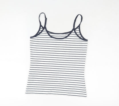 Womens UK Size 8 Marks and Spencer White Camisole Tank