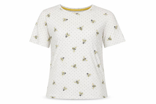 Womens UK Size 6 Marks and Spencer White Basic T-Shirt