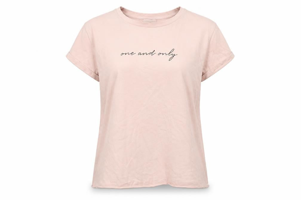 Womens UK Size 12 Topshop Pink Basic T-Shirt