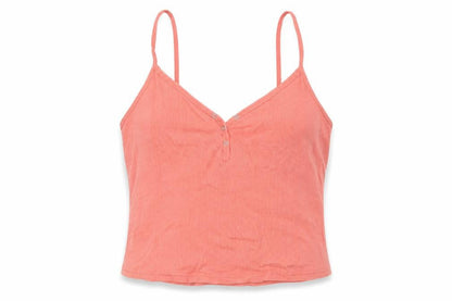 Womens UK Size 10 Topshop Pink Basic Camisole