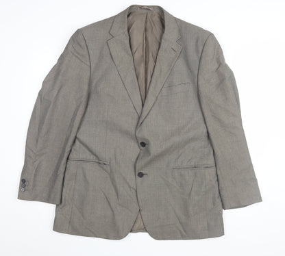 Mens UK Size 42 Karl Jackson Regular Grey Suit Jacket