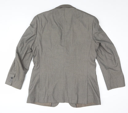 Mens UK Size 42 Karl Jackson Regular Grey Suit Jacket