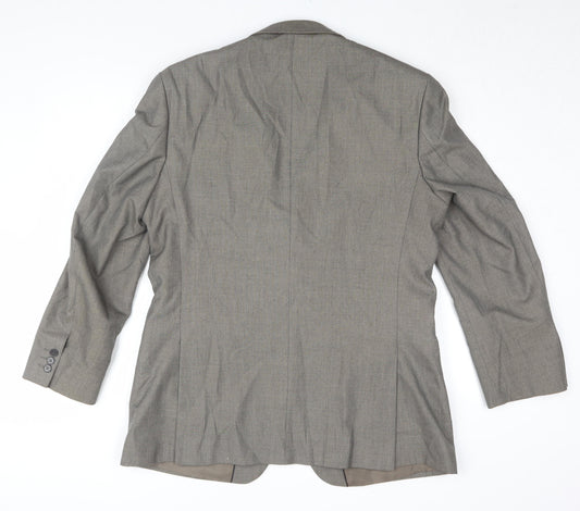 Mens UK Size 42 Karl Jackson Regular Grey Suit Jacket