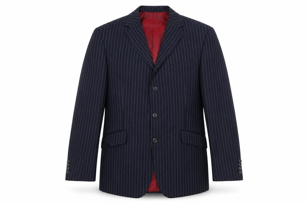 Mens UK Size 40 Marks and Spencer Regular Blue Suit Jacket