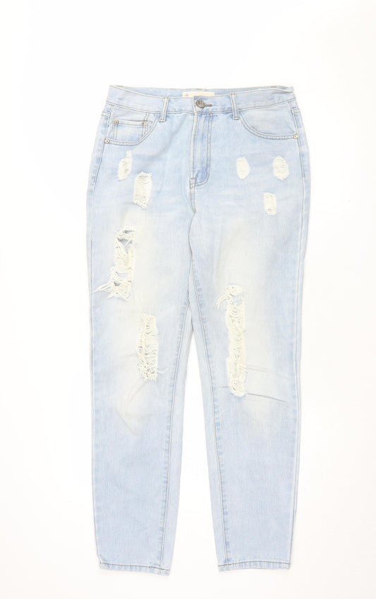 Glamorous Women’s Light Blue Boyfriend Jeans M