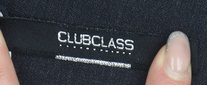 Clubclass Women's Black Pencil Skirt Size 12