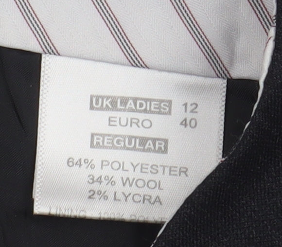 Clubclass Women's Black Pencil Skirt Size 12