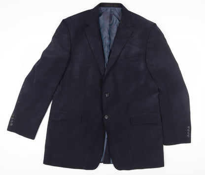Mens UK Size 44 Marks and Spencer Regular Blue Suit Jacket