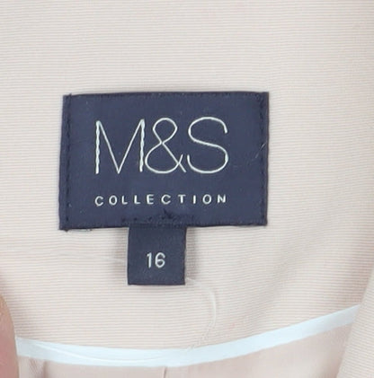 Marks and Spencer Women’s Ivory Blazer, Size 16