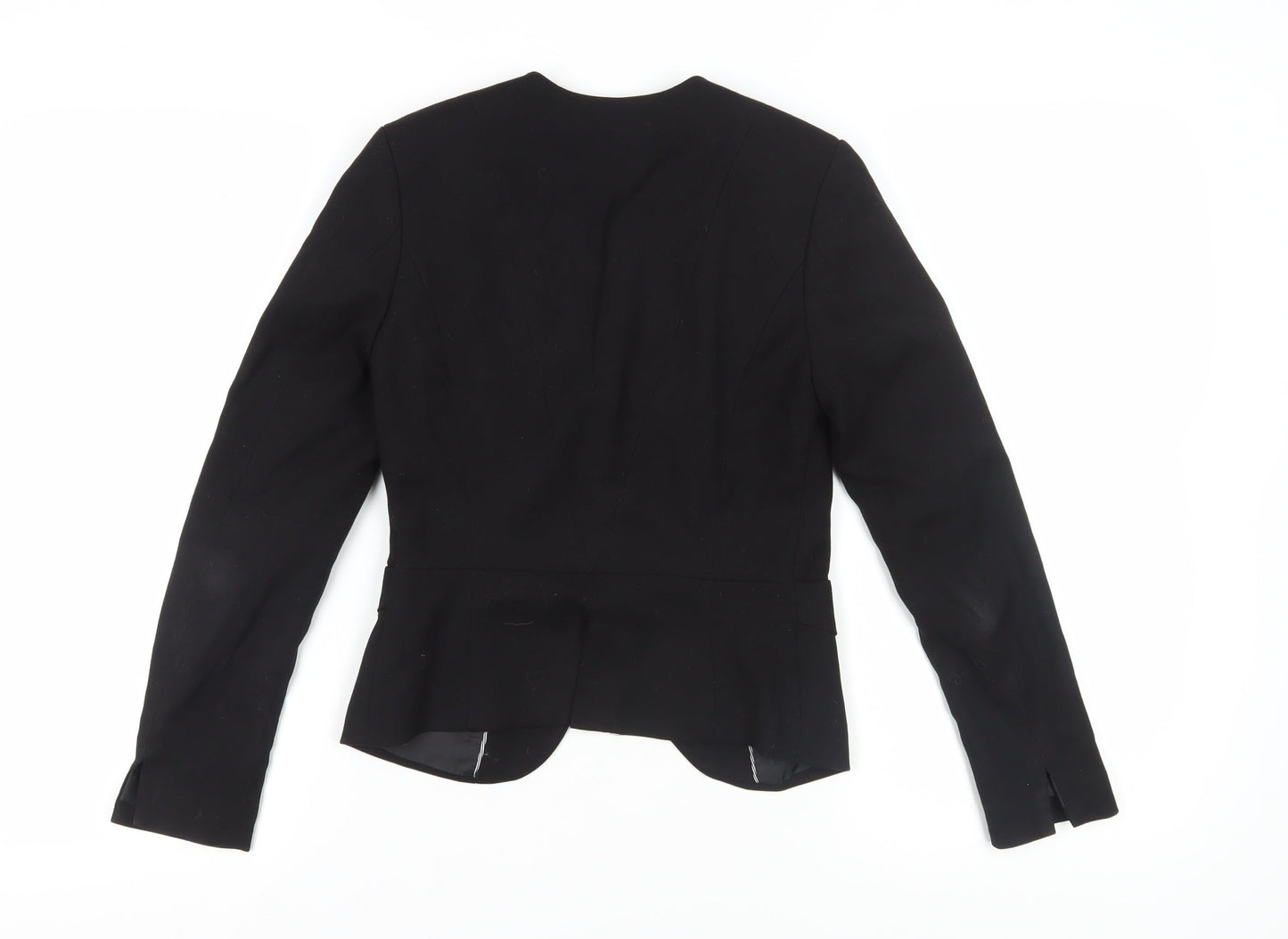 H&M Women's Black Suit Jacket Size 4 – Classic Style