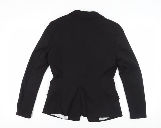 H&M Women's Black Blazer Suit Jacket Size 12