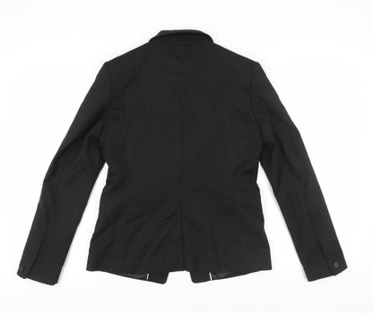 Next Women's Black Regular Fit Suit Jacket Size 12