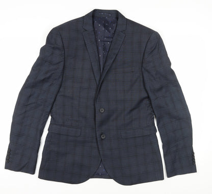 Mens UK Size 40 NEXT Regular Blue Suit Jacket