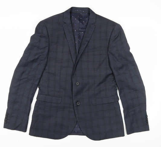 Mens UK Size 40 NEXT Regular Blue Suit Jacket
