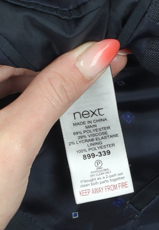 Mens UK Size 40 NEXT Regular Blue Suit Jacket