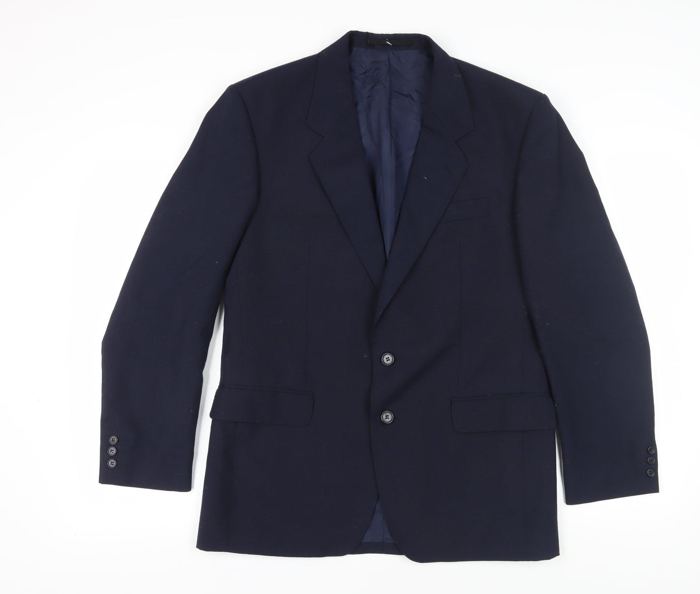 Mens UK Size 40 Varteks Regular Blue Suit Jacket