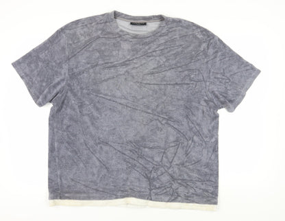 The Couture Club Men's Grey Crew Neck T-Shirt XL