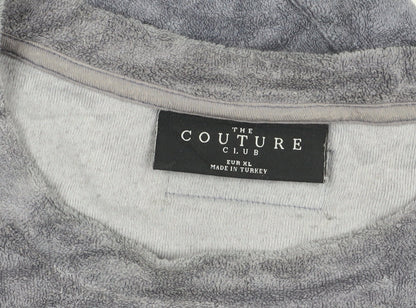 The Couture Club Men's Grey Crew Neck T-Shirt XL