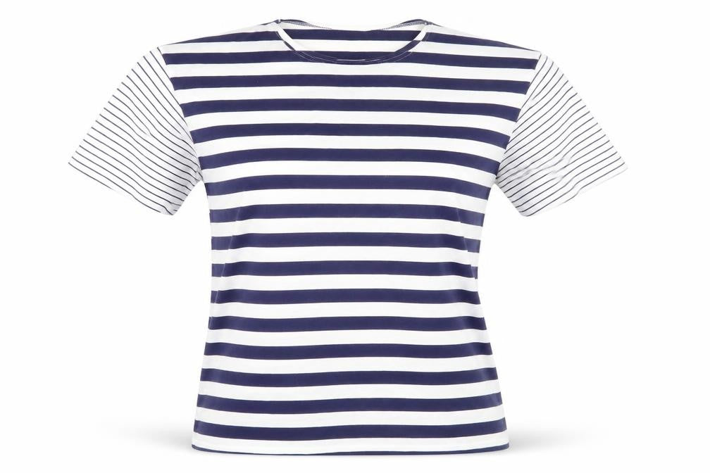 Womens UK Size M Marks and Spencer Blue Basic T-Shirt