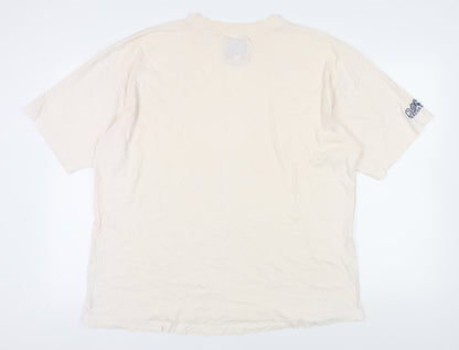Mens UK Size XL Cotton Traders Beige  T-Shirt