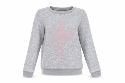 Womens UK Size 14 Animal Grey Pullover Sweatshirt