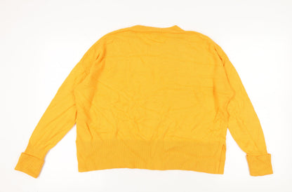 Womens UK Size XS Phase Eight Yellow Pullover Jumper