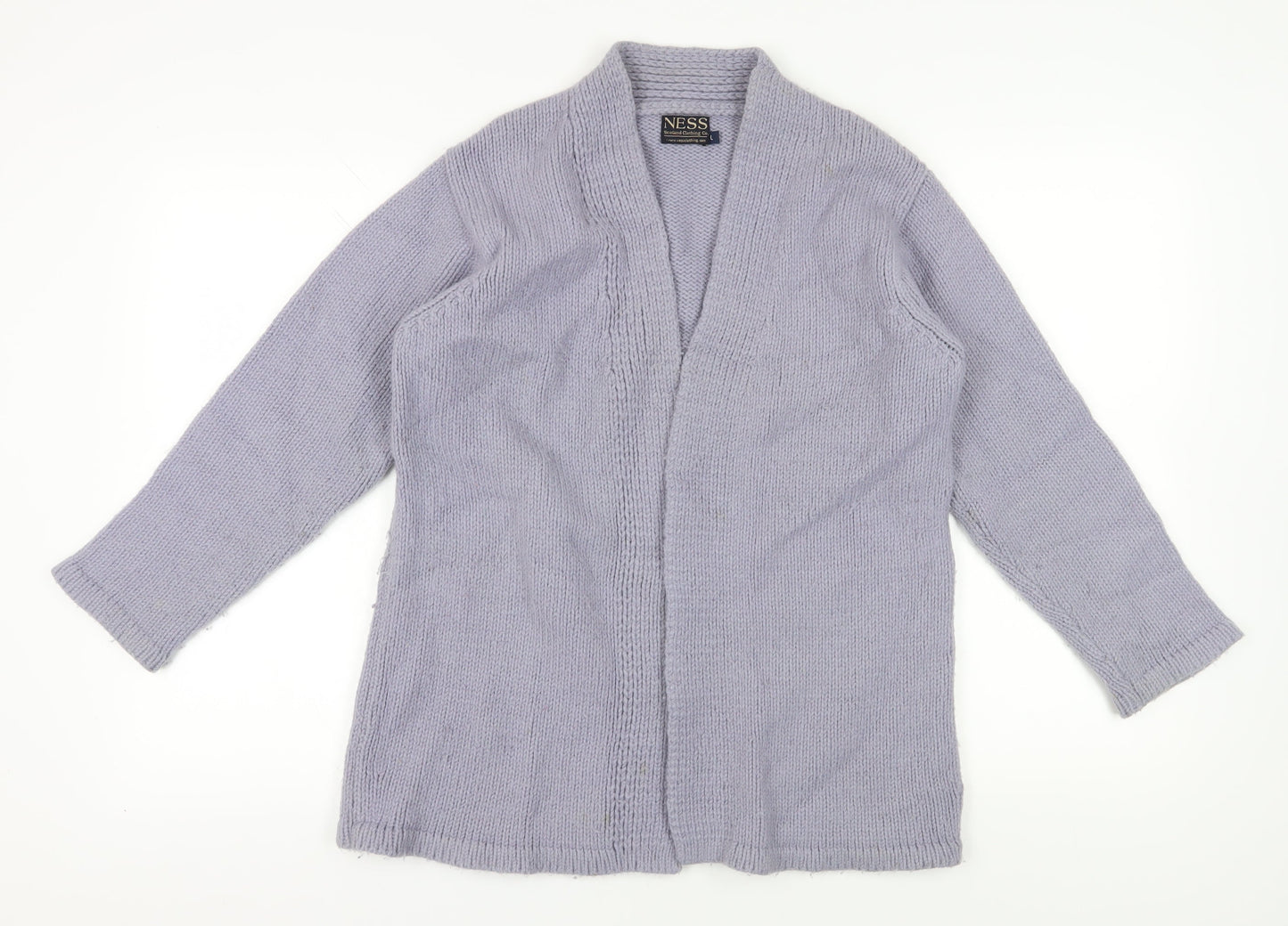 Womens UK Size L Ness Grey Cardigan Jumper