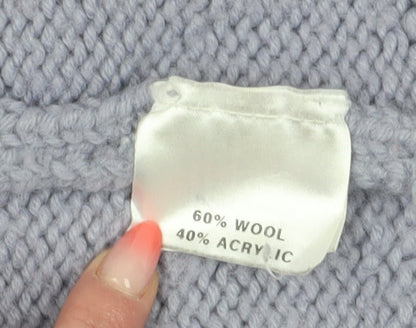 Womens UK Size L Ness Grey Cardigan Jumper