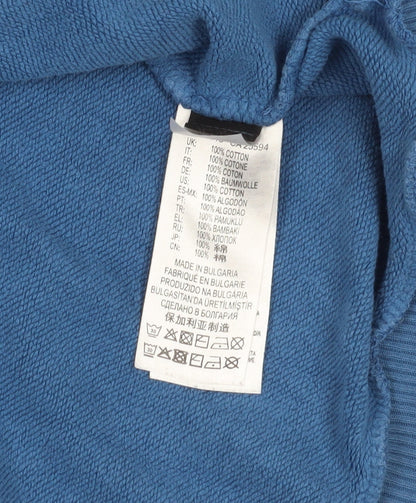 Mens UK Size 2XL Diesel Blue Pullover Sweatshirt
