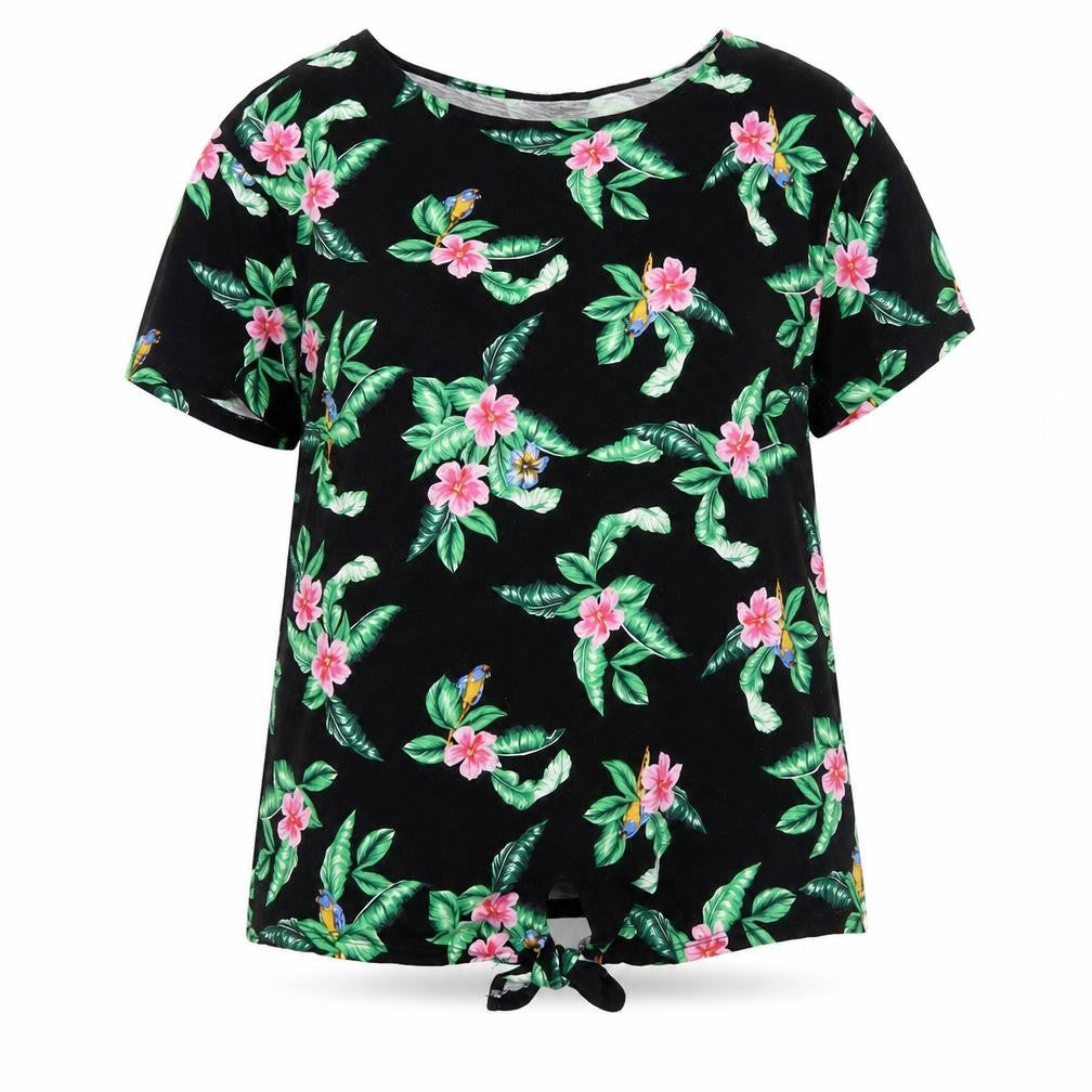 Womens UK Size M Old Navy Multicoloured Basic T-Shirt