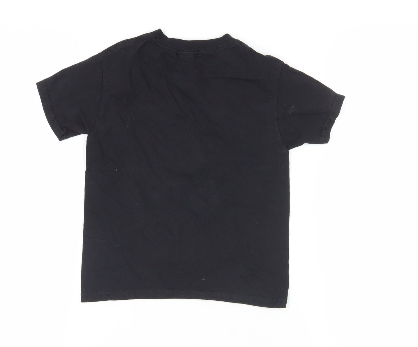 Russell Girls Black M Basic T-Shirt Short Sleeve