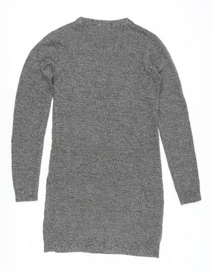 Brave Soul Women's Grey Jumper Dress S Casual