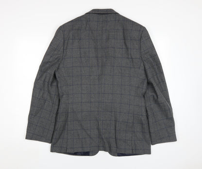 Mens UK Size 40 Moss 1851 Regular Grey Suit Jacket